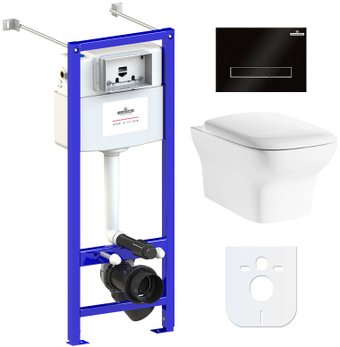 Lavinia Boho Relfix Bristol Rimless 6 в 1 77050202 (черное стекло)