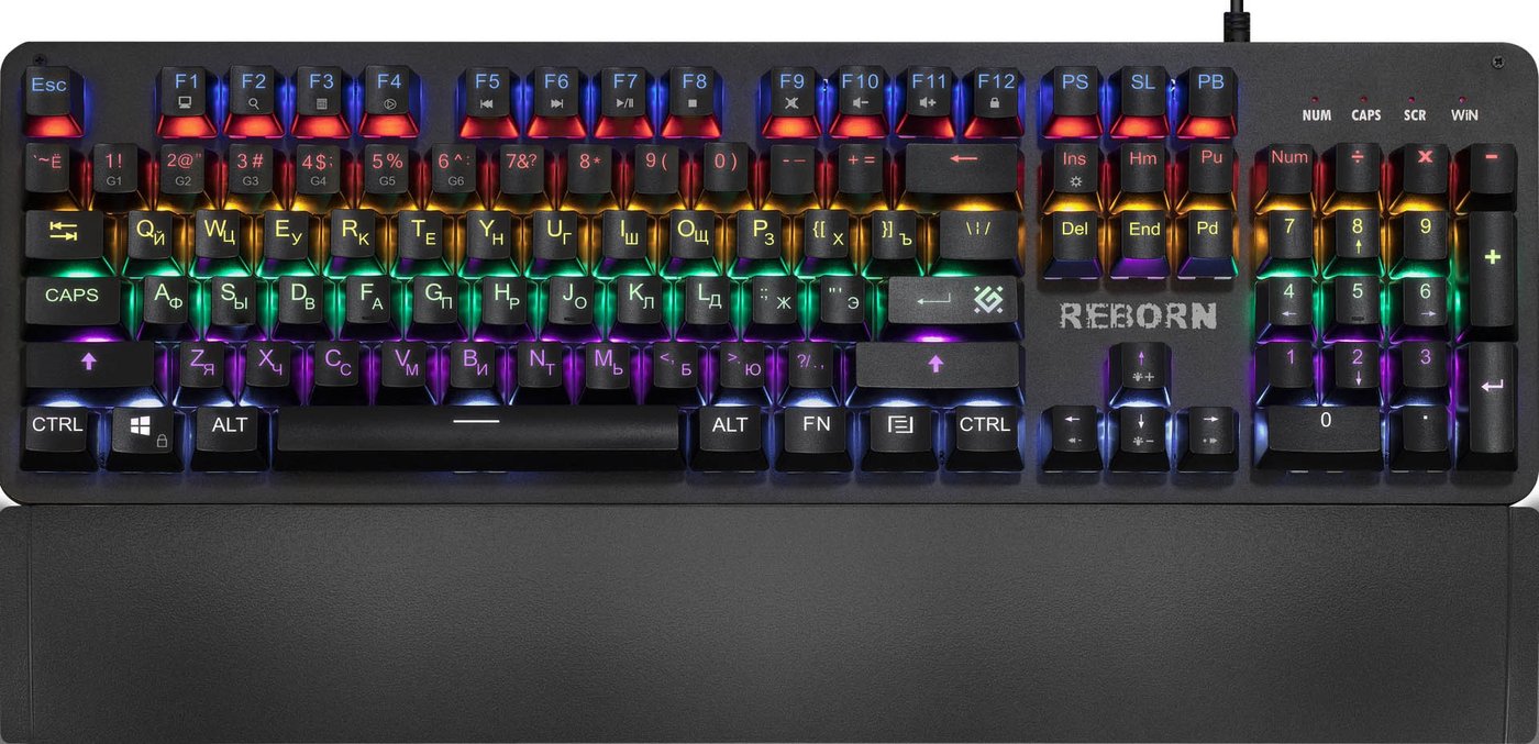 

Клавиатура Defender Reborn GK-165DL RU