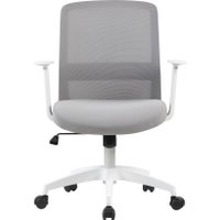 Офисное кресло CACTUS CS-WMC333-GY (серый/белый)
