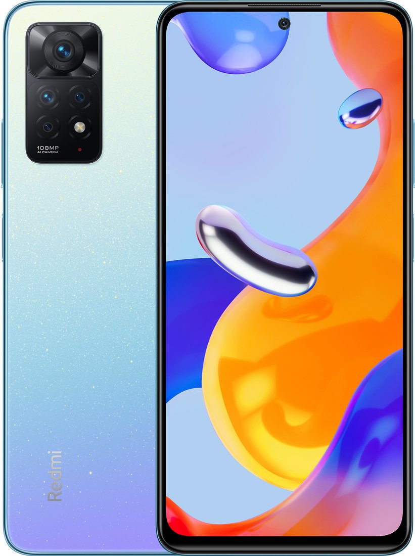 

Телефон Xiaomi Redmi Note 11 Pro 8GB/128GB международная (звездный синий)