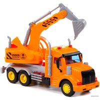 Экскаватор Полесье Профи Автомобиль-экскаватор инерционный 86457