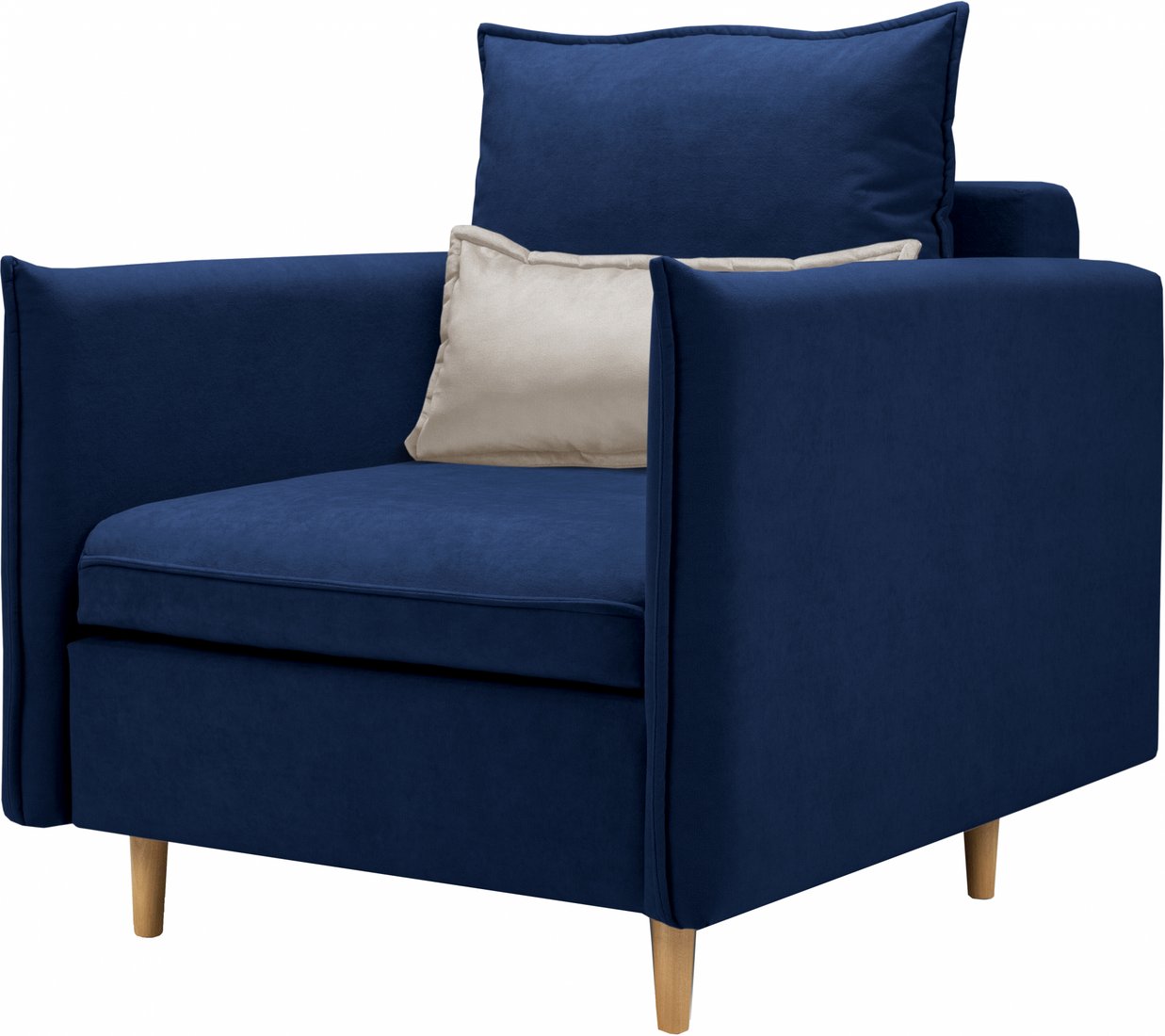 

Кресло-кровать Mio Tesoro Оливер (Velutto 26/Velutto 18/натуральное дерево)