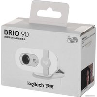 Веб-камера Logitech Brio 90 (белый)