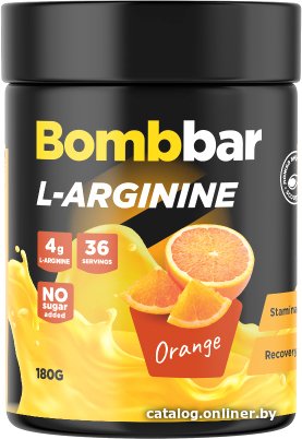 L-аргинин Bombbar L-Arginin (180 г, апельсин)