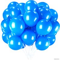 Набор воздушных шаров Золотая сказка 104999 (50 шт, синий)