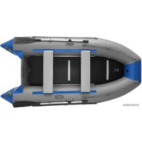Моторно-килевая лодка Roger Boat Hunter Keel 3000 (малокилевая, серый/синий)