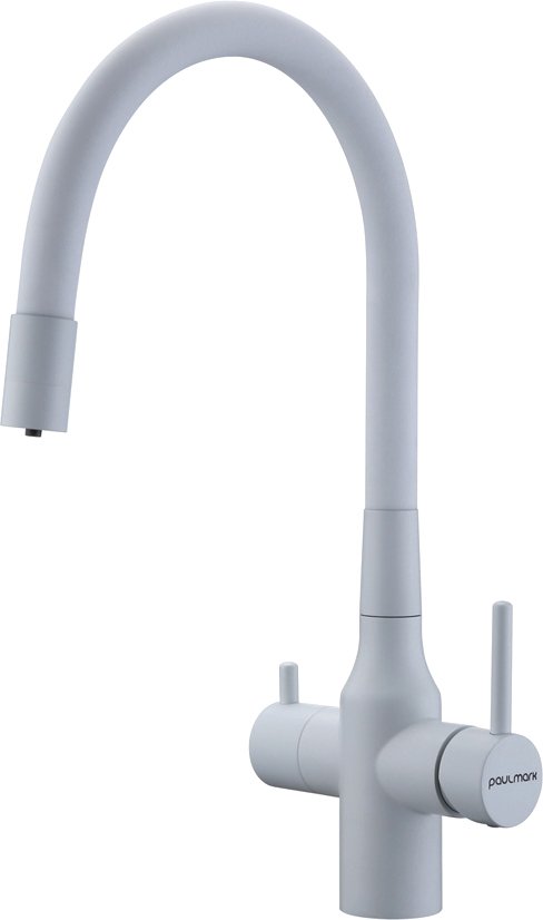 

Смеситель Paulmark Salix Sa213419-431 (белый матовый)