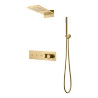 Душевая система  Boheme Fusion 131-MG (матовое золото)