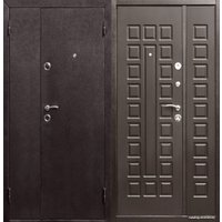 Металлическая дверь Йошкар мет/мет (венге)