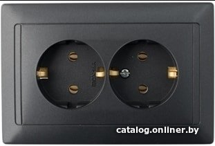 Розетка Bylectrica Стиль РС16-313 (графит)