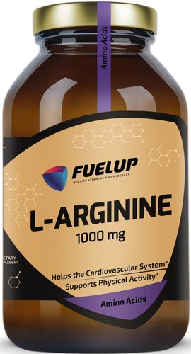 L-аргинин FuelUp L-Arginine 1000 mg (120 капсул)