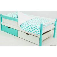 Кровать Бельмарко Svogen 160x70 (мятный/белый)