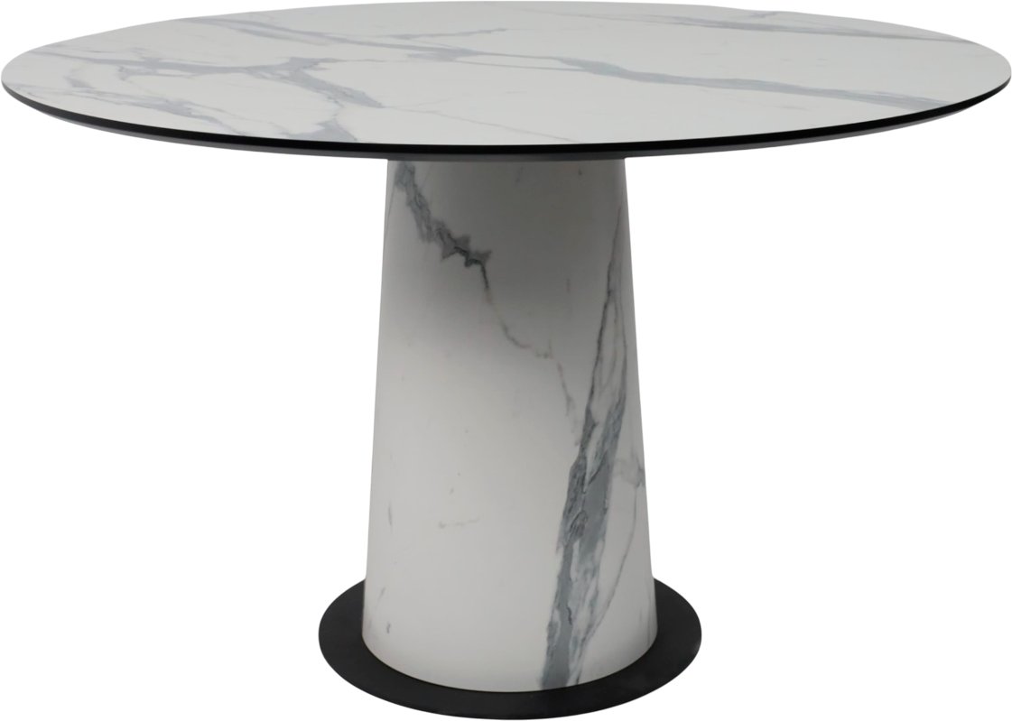 

Кухонный стол Lepremo AV 1317 HPL+МДФ 1200 (мрамор белый/черный)