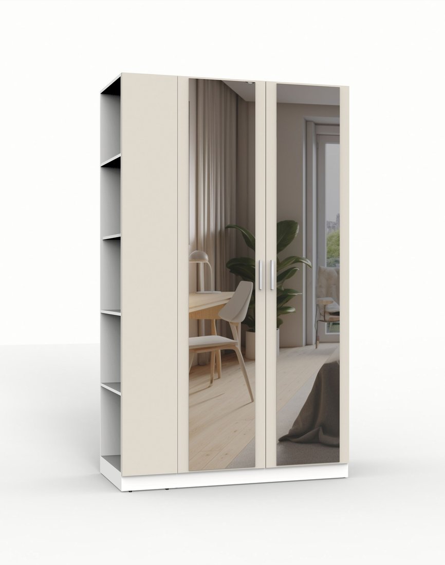 

Шкаф распашной Интермебель Марсель-19 МР 01-19 (кашемир)