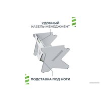 Геймерский стол VMMGame Spaceone Light Black SO-1-WEBK