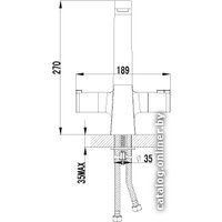 Смеситель Lemark YETI LM7835C