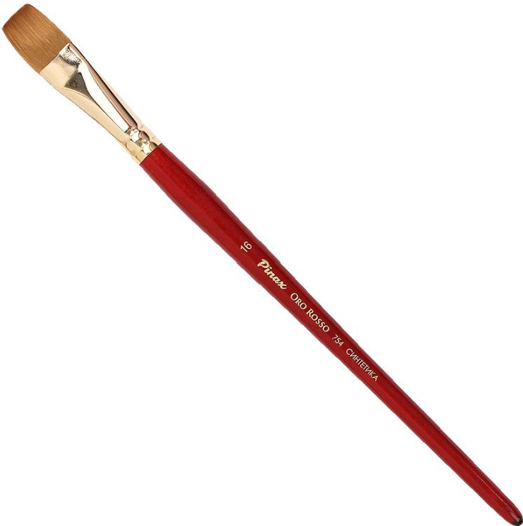 

Кисть для рисования Pinax Oro Rosso №16 754016 (синтетика, плоская)