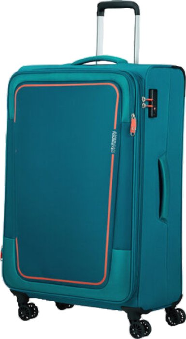

Чемодан-спиннер American Tourister Pulsonic Stone Teal 81 см