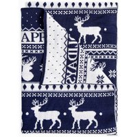 Плед Amarobaby Pure Love. Christmas 75x105 (синий)