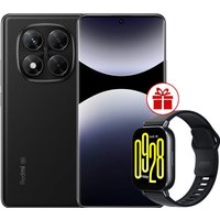Телефон Xiaomi Redmi Note 14 Pro 5G 12GB/256GB международная версия (черный) + умные часы Xiaomi Redmi Watch 5 Active (черный) по акции