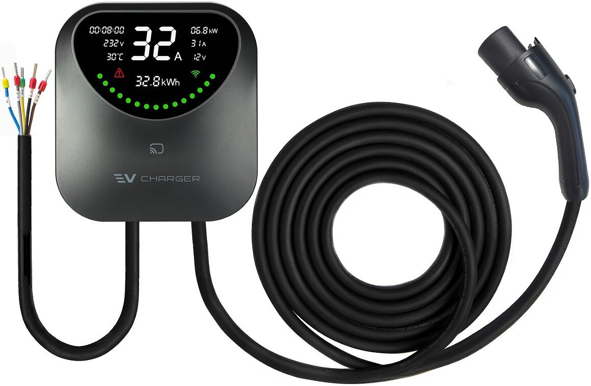 Зарядная станция Laimao GBT 6-32A 7кВт Wi-Fi