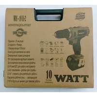 Дрель-шуруповерт WATT WAS-18 Li-2 1.018.031.12 (с 2-мя АКБ, кейс)