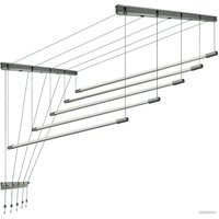 Сушилка для белья Comfort Alumin Group Потолочная 5 прутьев Silver Star 170 см (алюминий)