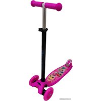 Трехколесный самокат Delanit Maxi (розовый)