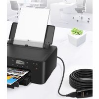 Кабель USBTOP USB Type-A - USB Type-A, с усилителем-репитером USB3.0 (15 м, черный)