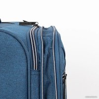 Чемодан-спиннер Francesco Molinary 338-1004/3-24NAV (синий)