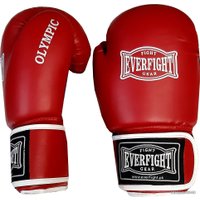 Перчатки для бокса Everfight Olympic EGB-524 (10 oz, красный)