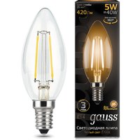 Светодиодная лампочка Gauss E14 5Вт 2700К 103801105 (10 шт)