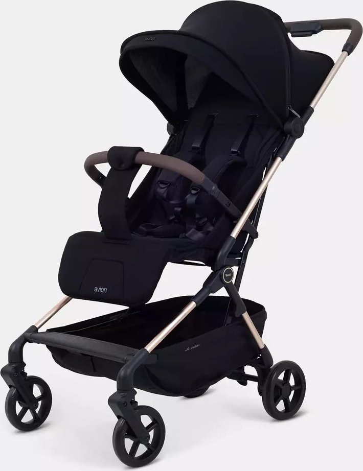 Коляска прогулочная «книга» Rant Avion RA406 (black)