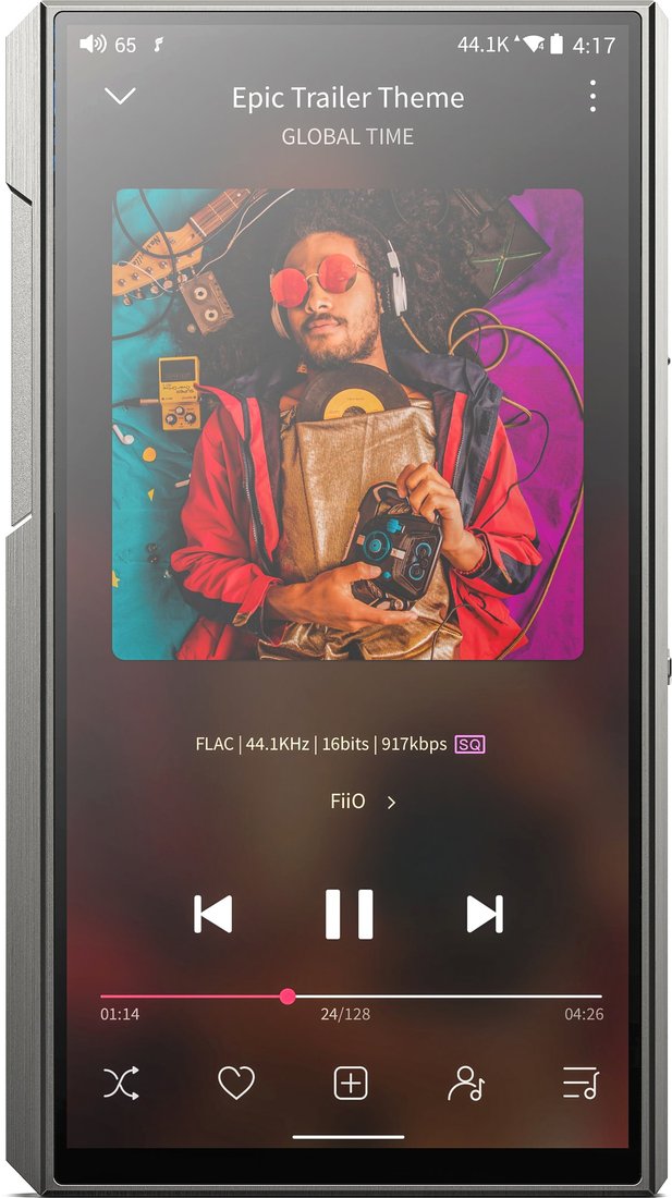 

Hi-Fi плеер FiiO M11 Plus LTD (серебристый)