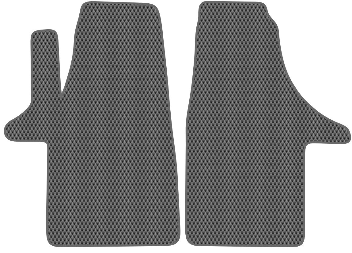 

Комплект ковриков для авто Alicosta Volkswagen Multivan V (минивэн / T5 / 2 места) 2003 - 2009 (серый, ромб)