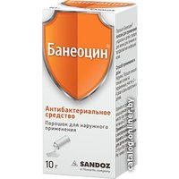 Препарат для лечения заболеваний кожи Sandoz Банеоцин порошок, 10 г.