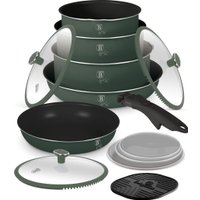 Набор кастрюль Berlinger Haus Matte Green Collection BH-8423