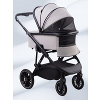 Универсальная коляска Chiccolino Gold (3 в 1, светло-серый)