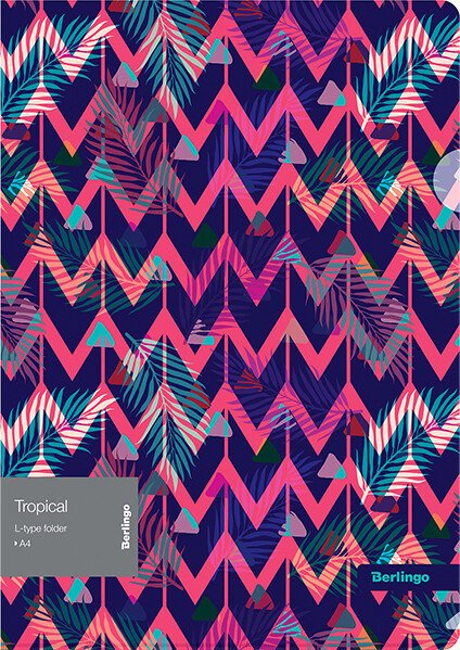 

Папка-уголок Berlingo Tropical LFp_A4071
