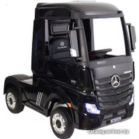 Электромобиль RiverToys Mercedes-Benz Actros 4WD HL358 (черный глянец)