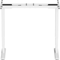 Стол для работы стоя ErgoSmart Unique Ergo Desk 1360x800x36мм (альпийский белый/белый) в Бресте