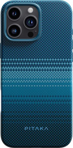 

Чехол для телефона Pitaka Military-Grade для iPhone 16 Pro Max (синий)
