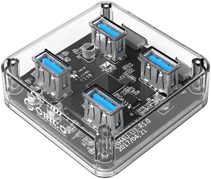 USB-хаб Orico MH4UC-U3-05-CR-BP