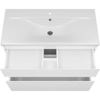  Misty Тумба под умывальник Лаки 100 П-Лак-01100-0112Я+RCW-1403100WH