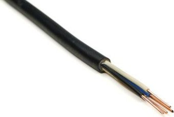 Кабель силовой ВЭКЗ ВВГнг(А)-LS 4x1.5 (черный)