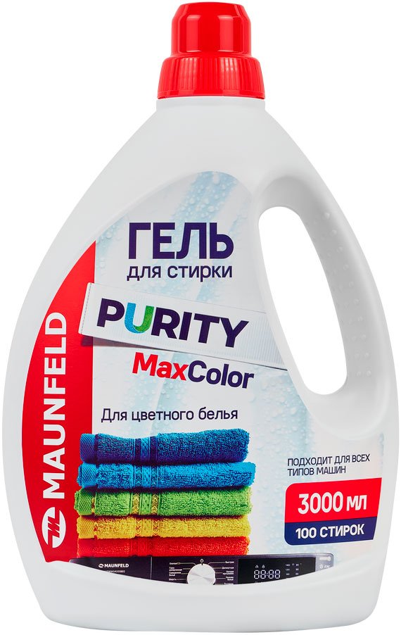 

Гель для стирки MAUNFELD Purity Max Color 3 л