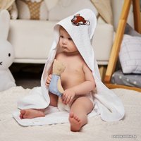 Полотенце с капюшоном Disney Бемби 5397885 (белый)