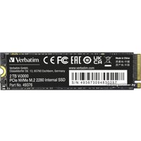 SSD Verbatim Vi3000 2TB 49376