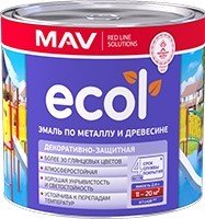 

Эмаль MAV Ecol ПФ-115 10 кг (красный)