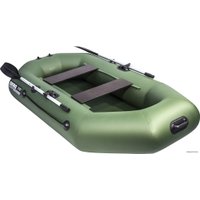 Моторно-гребная лодка Аква-Мастер 240 (зеленый)